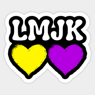 LMJK Sticker